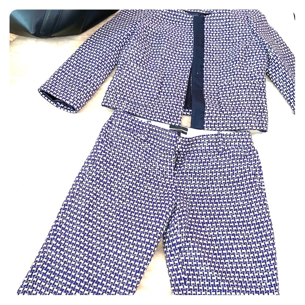 J crew jacket and pants. Pants-size 00. Jacket 0.